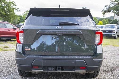 Forged Green Metallic 2022 Ford Explorer Timberline