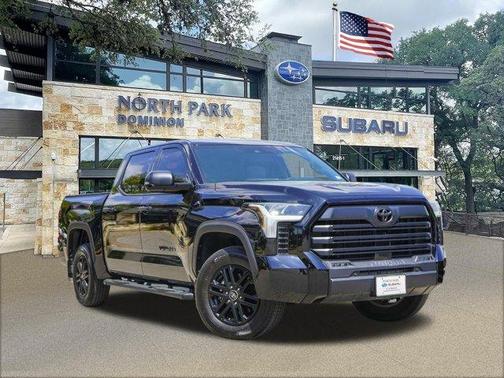 Midnight Black Metallic 2025 Toyota Tundra SR5