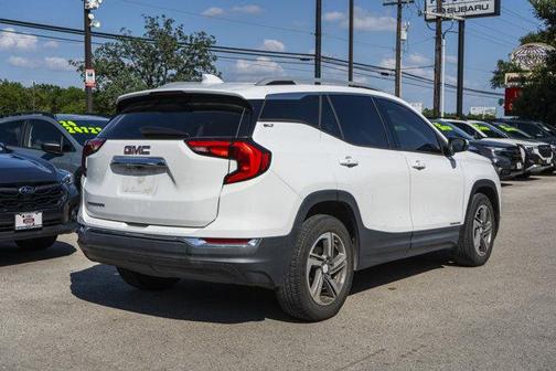 Summit White 2019 GMC Terrain SLT