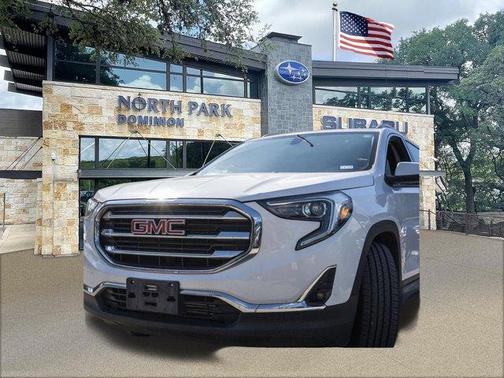 Summit White 2019 GMC Terrain SLT