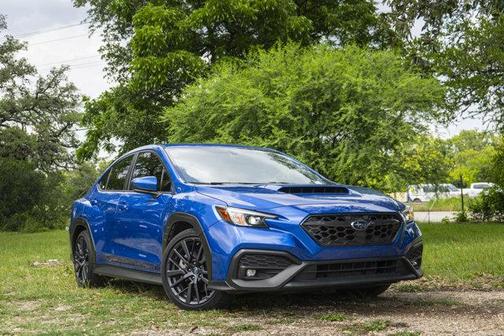 World Rally Blue Pearl 2023 Subaru WRX Premium