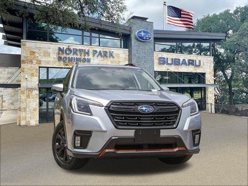 Ice Silver Metallic 2023 Subaru Forester Sport