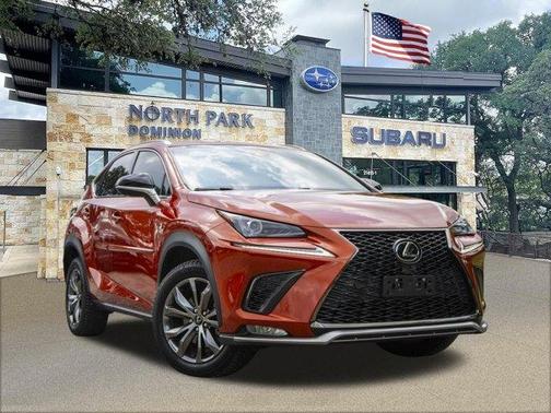Cadmium Orange 2020 Lexus NX 300 F Sport
