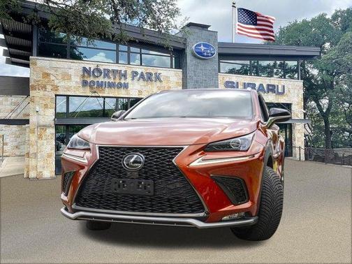 Cadmium Orange 2020 Lexus NX 300 F Sport