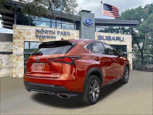 Cadmium Orange 2020 Lexus NX 300 F Sport