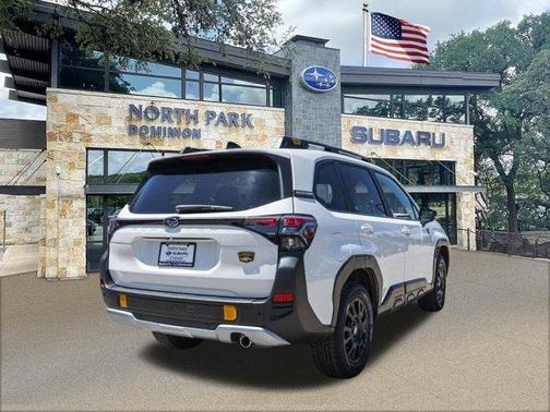 Crystal White Pearl 2026 Subaru Forester Wilderness