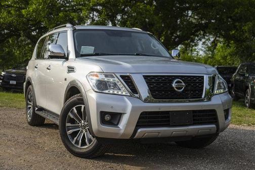 Brilliant Silver 2018 Nissan Armada SL