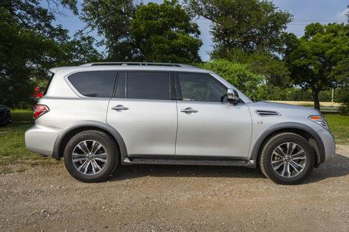 Brilliant Silver 2018 Nissan Armada SL