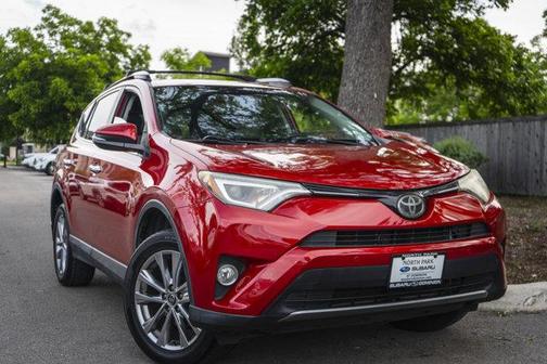 Barcelona Red Metallic 2017 Toyota RAV4 Limited