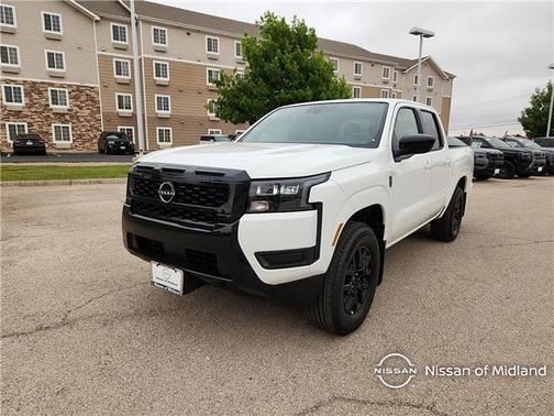 Glacier White 2026 Nissan Frontier SV