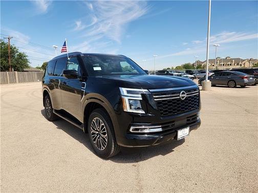 Super Black 2026 Nissan Armada Platinum