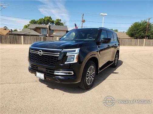 Super Black 2026 Nissan Armada Platinum
