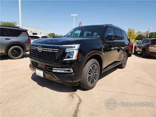 Super Black 2026 Nissan Armada Platinum