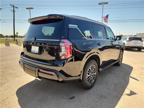 Super Black 2026 Nissan Armada Platinum