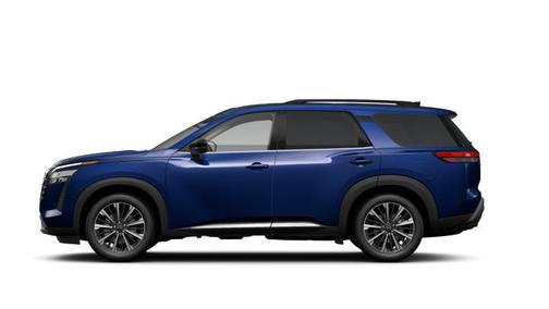 Deep Ocean Blue Pearl 2026 Nissan Pathfinder Platinum