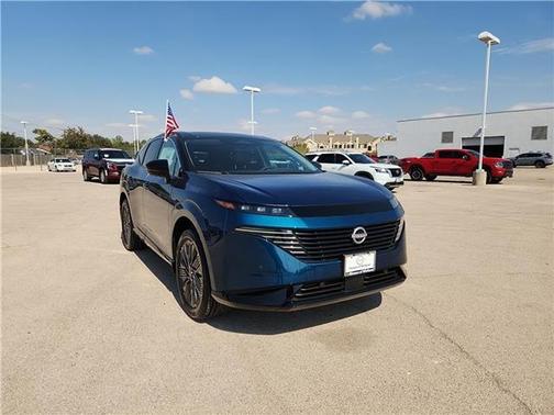Aurora Blue Pearl Metallic/Super Black 2026 Nissan Murano Platinum