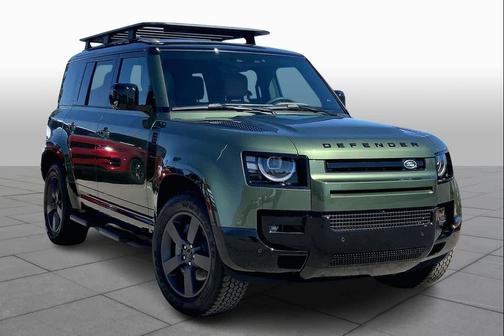 Woolstone Green Metallic 2026 Land Rover Defender P400 X-Dynamic SE
