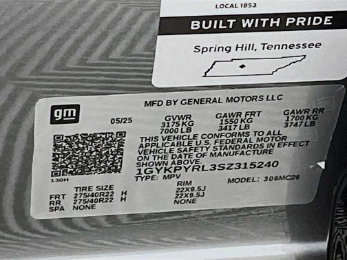 2025 Cadillac LYRIQ Sport