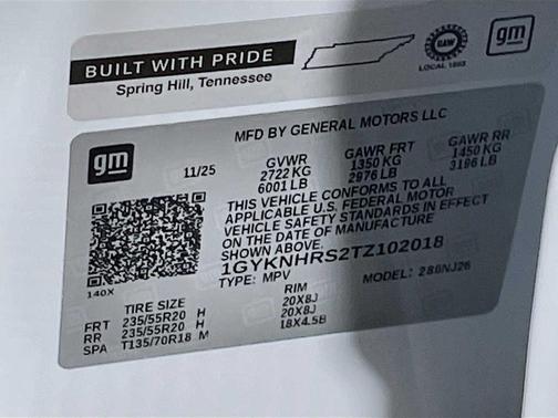 2026 Cadillac XT5 Sport