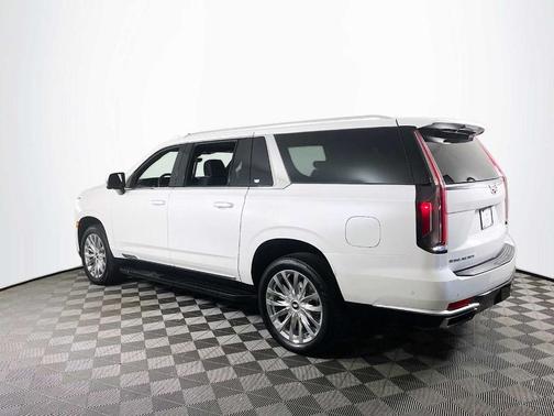 Crystal White Tri-Coat 2024 Cadillac Escalade ESV Premium Luxury