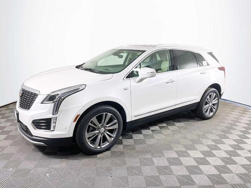 Crystal White Tri-Coat 2026 Cadillac XT5 Premium Luxury