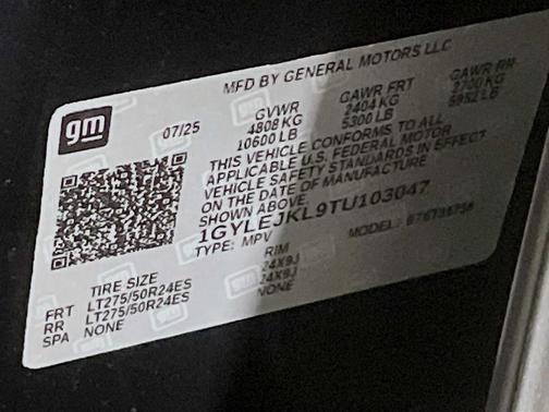 2026 Cadillac Escalade IQL Luxury