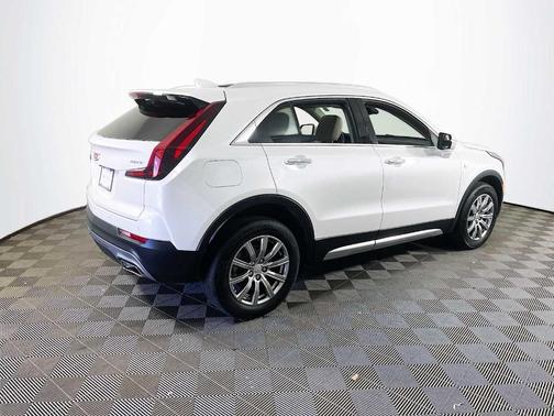 Crystal White Tri-Coat 2023 Cadillac XT4 Premium Luxury