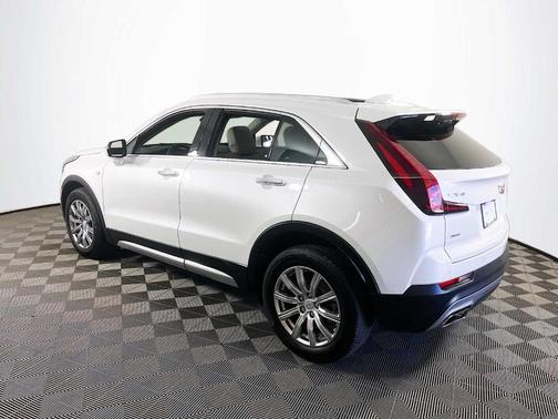 Crystal White Tri-Coat 2023 Cadillac XT4 Premium Luxury