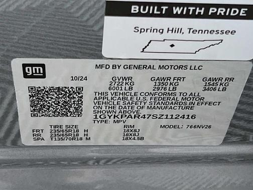 2025 Cadillac XT6 Luxury FWD