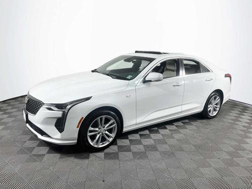 Summit White 2024 Cadillac CT4 Luxury