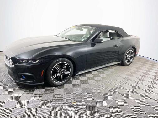 Shadow Black 2024 Ford Mustang EcoBoost Premium