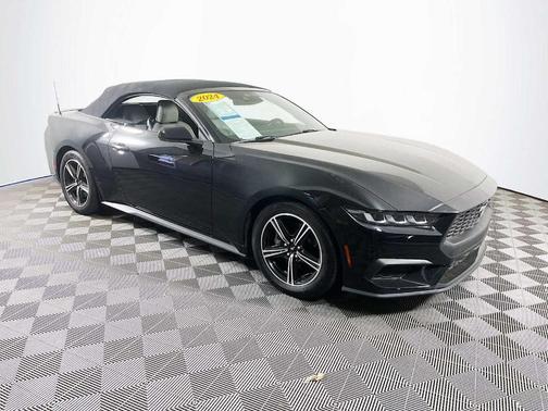 Shadow Black 2024 Ford Mustang EcoBoost Premium