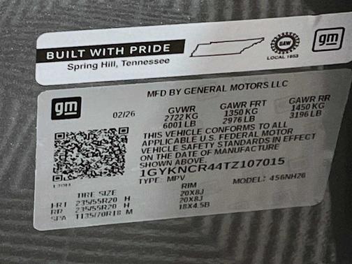 2026 Cadillac XT5 Premium Luxury