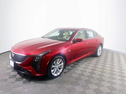 Radiant Red 2025 Cadillac CT5 Premium Luxury AWD