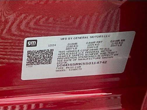 Radiant Red 2025 Cadillac CT5 Premium Luxury AWD