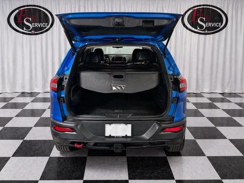Blue 2018 Jeep Cherokee Trailhawk