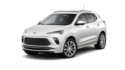 White Frost Tricoat 2026 Buick Encore GX Avenir