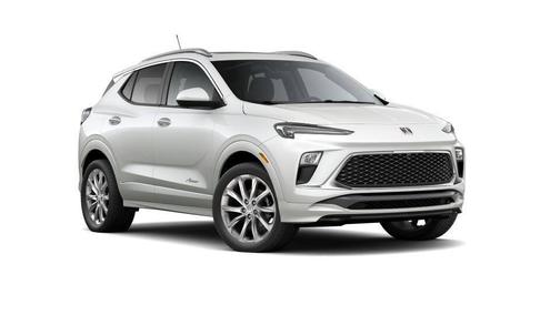 White Frost Tricoat 2026 Buick Encore GX Avenir