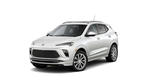 White Frost Tricoat 2026 Buick Encore GX Avenir