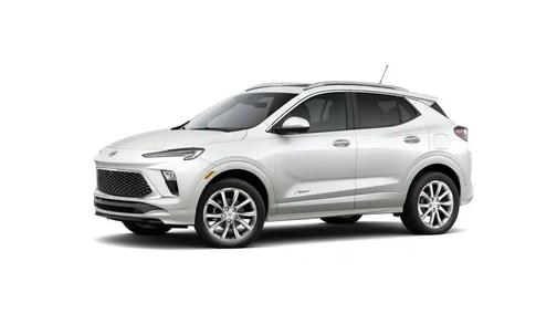 White Frost Tricoat 2026 Buick Encore GX Avenir