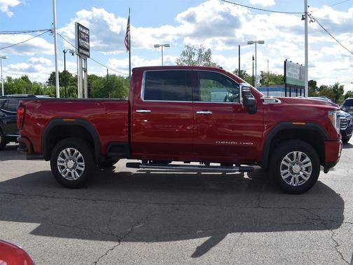 Cayenne Red Tintcoat 2022 GMC Sierra 3500 Denali