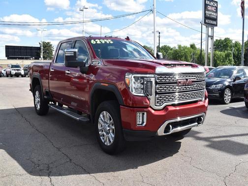 Cayenne Red Tintcoat 2022 GMC Sierra 3500 Denali