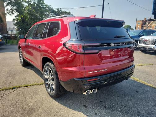 Volcanic Red Tintcoat 2026 GMC Acadia Denali