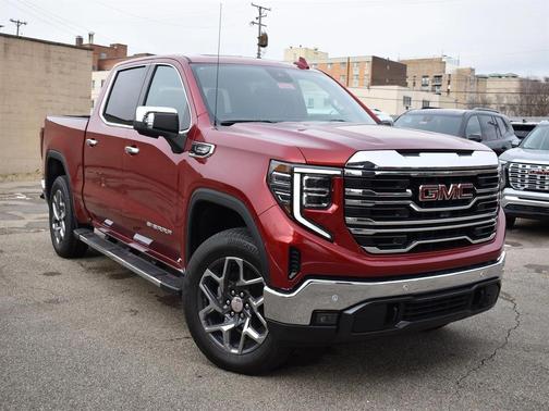 Volcanic Red Tintcoat 2026 GMC Sierra 1500 SLT