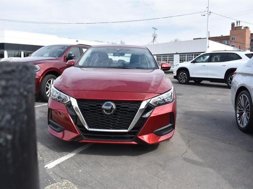 Scarlet Ember Tintcoat 2023 Nissan Sentra SV