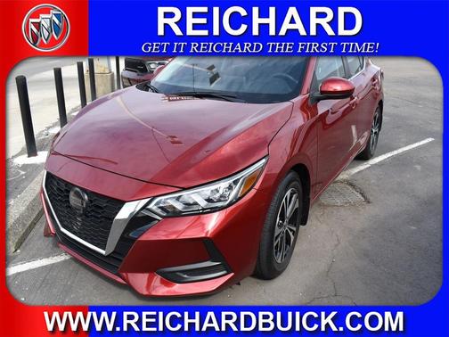 Scarlet Ember Tintcoat 2023 Nissan Sentra SV