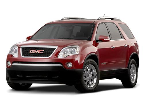 White Diamond Tricoat 2008 GMC Acadia SLT-2