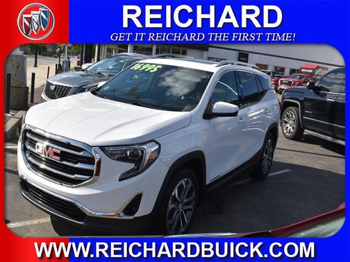 Summit White 2019 GMC Terrain SLT