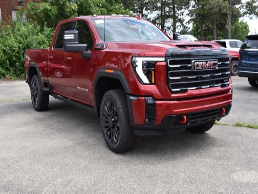 Volcanic Red Tintcoat 2026 GMC Sierra 2500 AT4