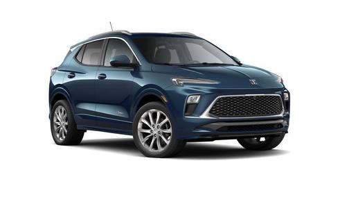 Ocean Blue Metallic 2026 Buick Encore GX Avenir
